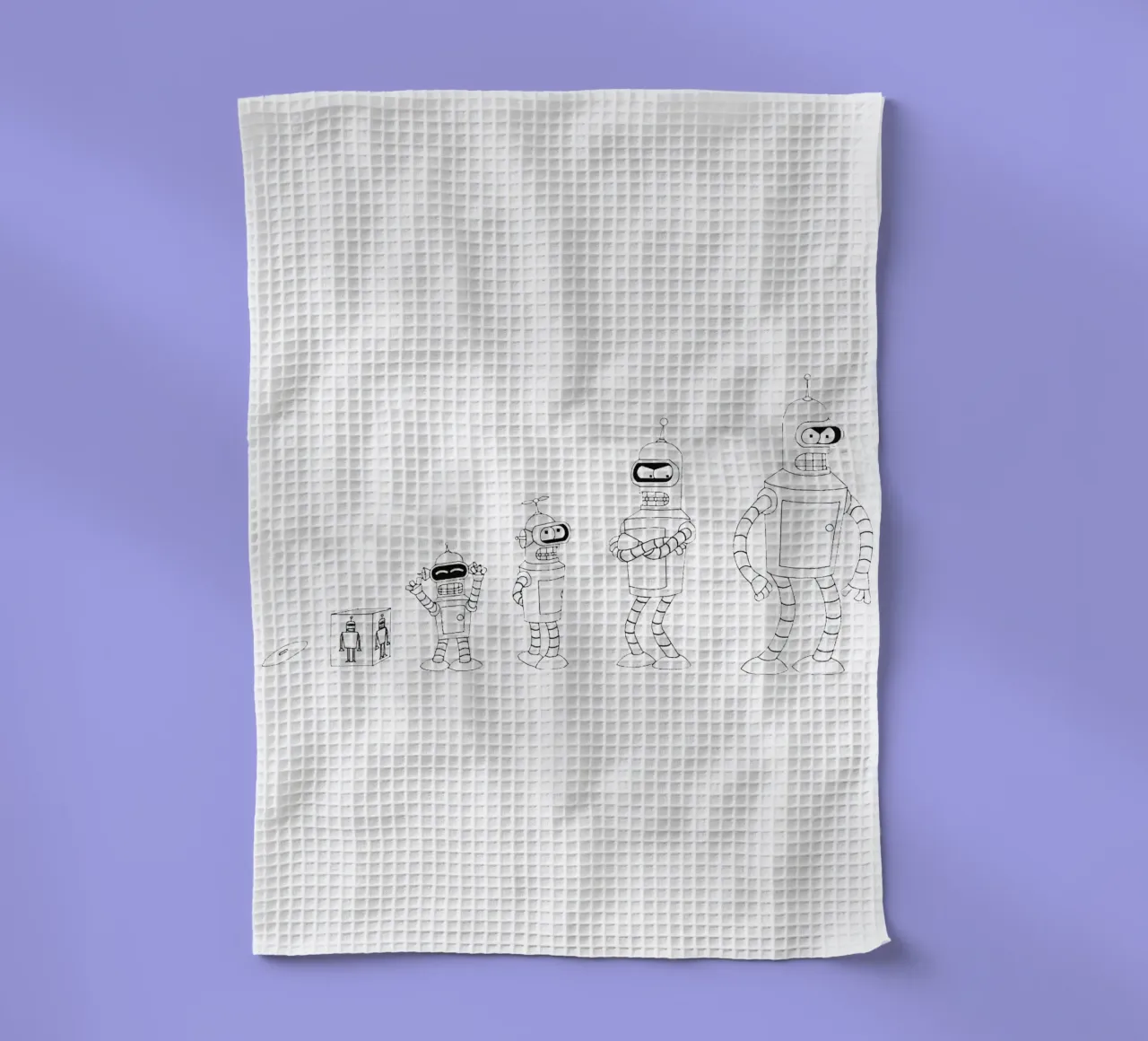 evoluzione del robot bendr canovaccio da cucina da Danielshop