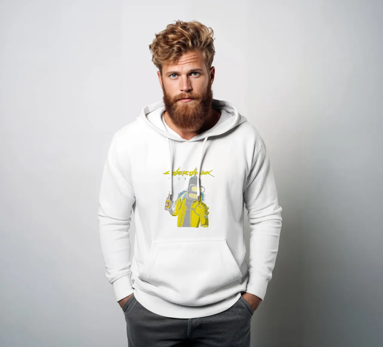 cyberdrunk 3000 felpa con cappuccio da Danielshop