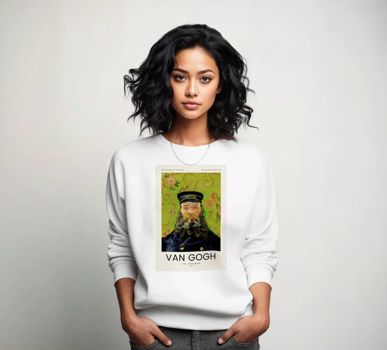 van Gogh - The Postman sweatshirt by Vintage by JUNIQE