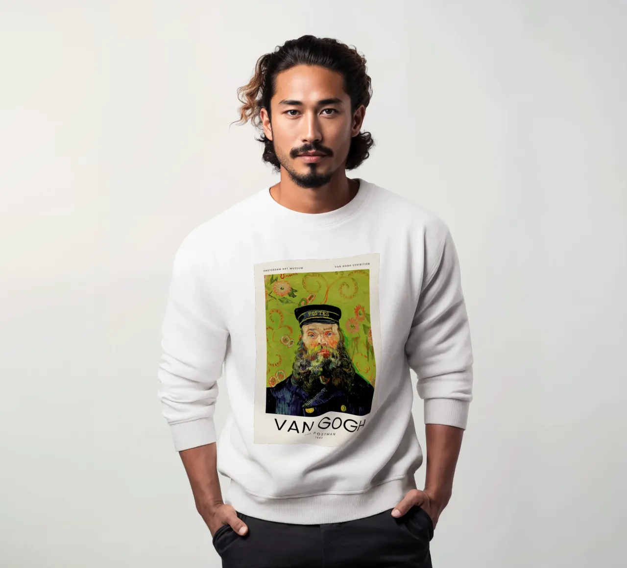 van Gogh - The Postman sweatshirt by Vintage by JUNIQE