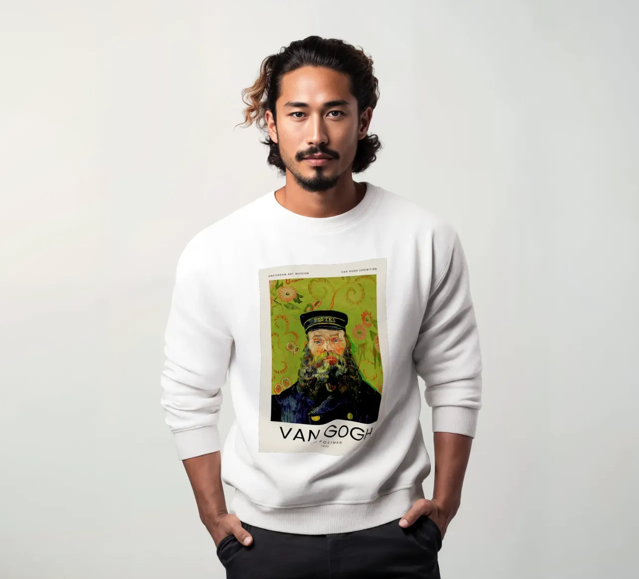 van Gogh - The Postman felpa da Vintage by JUNIQE