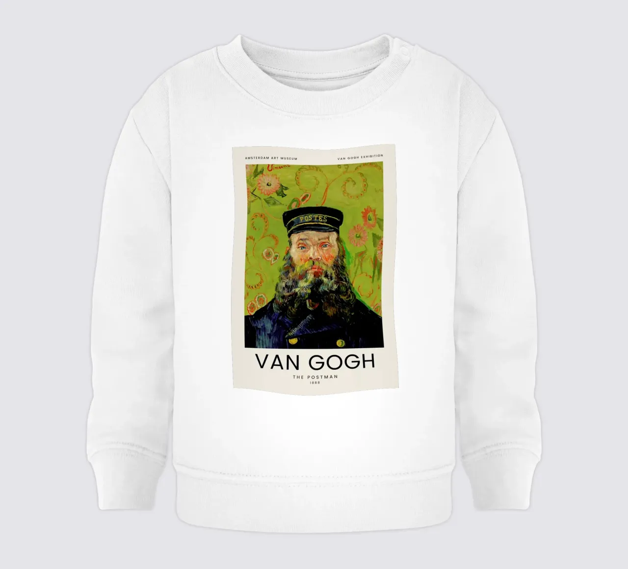 van Gogh - The Postman felpa neonato da Vintage by JUNIQE