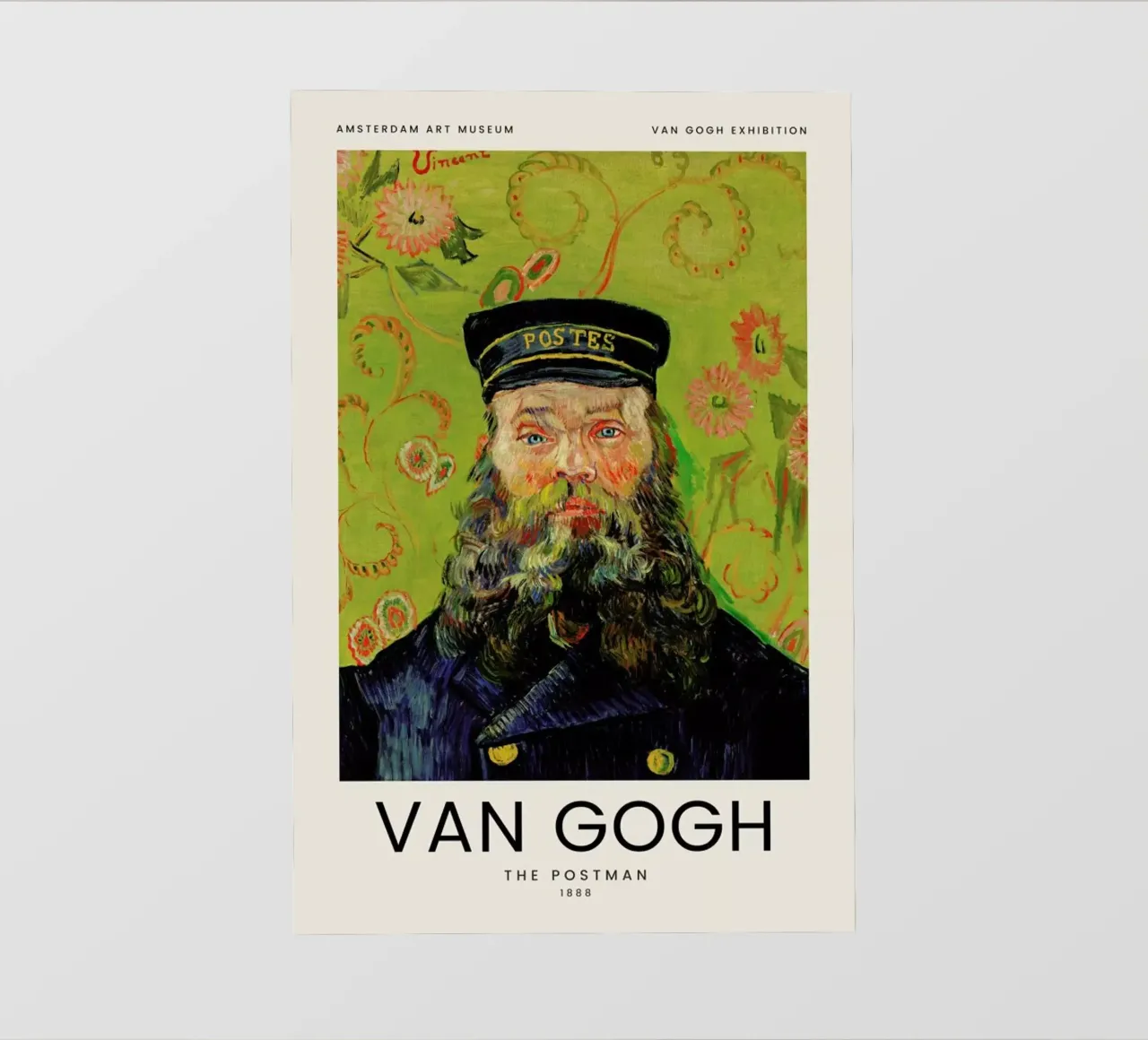 van Gogh - The Postman telo in pvc da Vintage by JUNIQE
