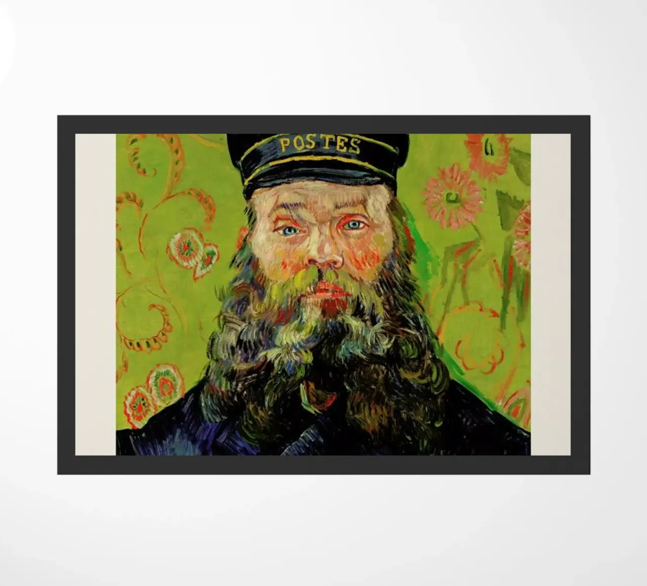 van Gogh - The Postman zerbino da Vintage by JUNIQE