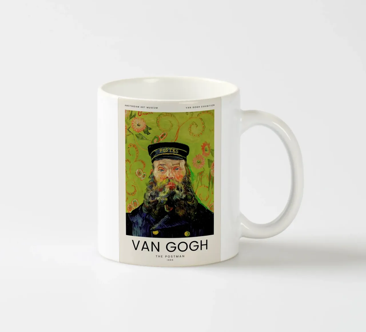 van Gogh - The Postman tazza in ceramica da Vintage by JUNIQE