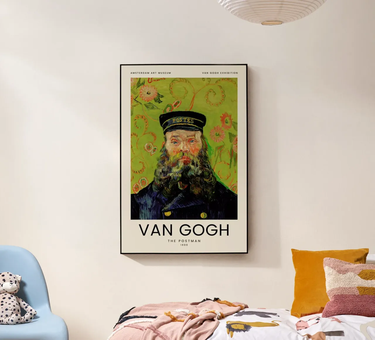 van Gogh - The Postman plexiglass da Vintage by JUNIQE