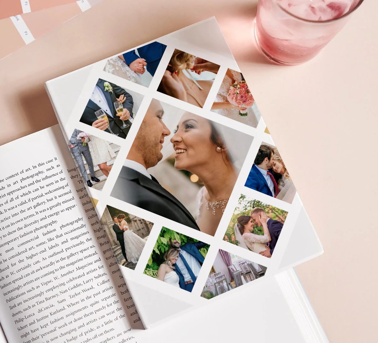 Rauten Fotocollage • 11 Bilder Notizbuch von Bildschön | Fotocollagen