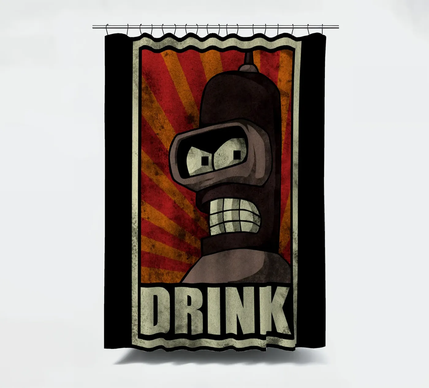 drank douchegordijn van Danielshop