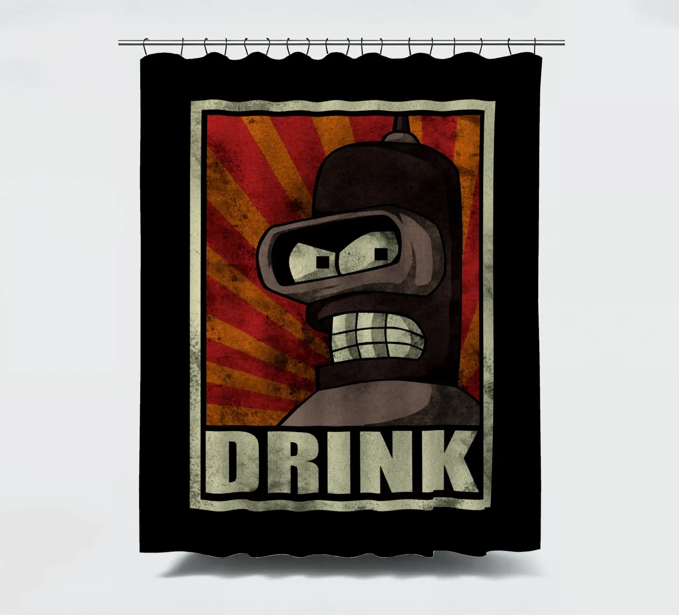 drank douchegordijn van Danielshop