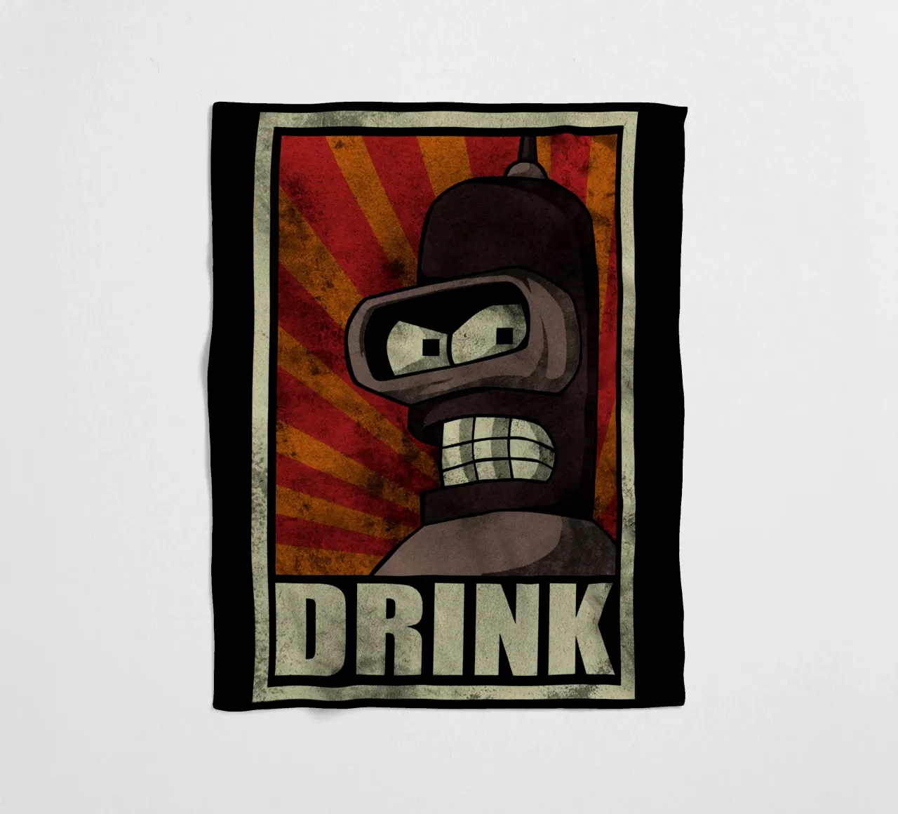 drank fleecedeken van Danielshop