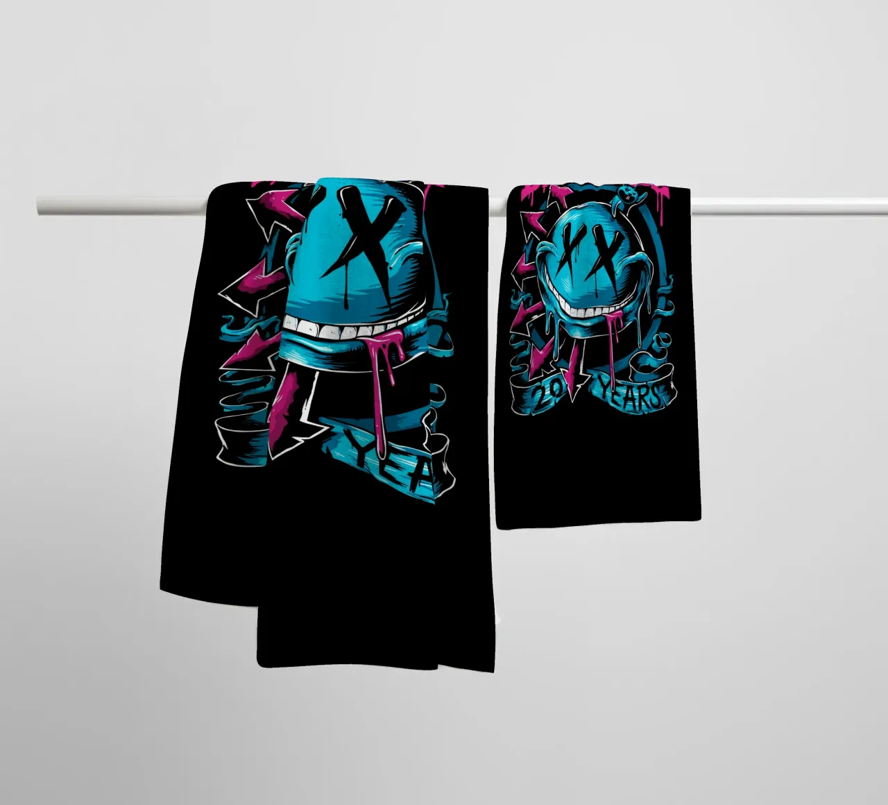 Anniversary 20 Years towel by Jason Lavelle