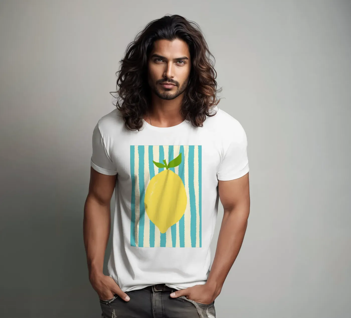 Zitrone Hellblau t-shirt da Studio Dolci