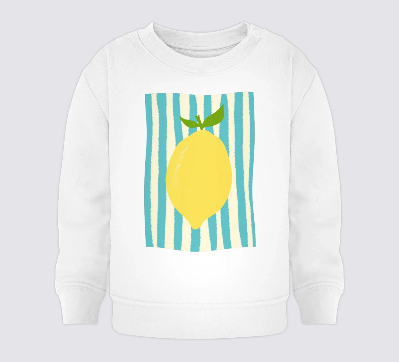 Zitrone Hellblau felpa neonato da Studio Dolci