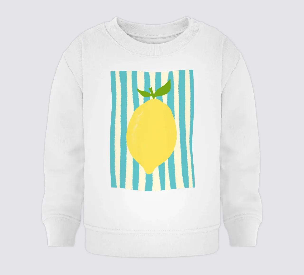 Zitrone Hellblau felpa neonato da Studio Dolci