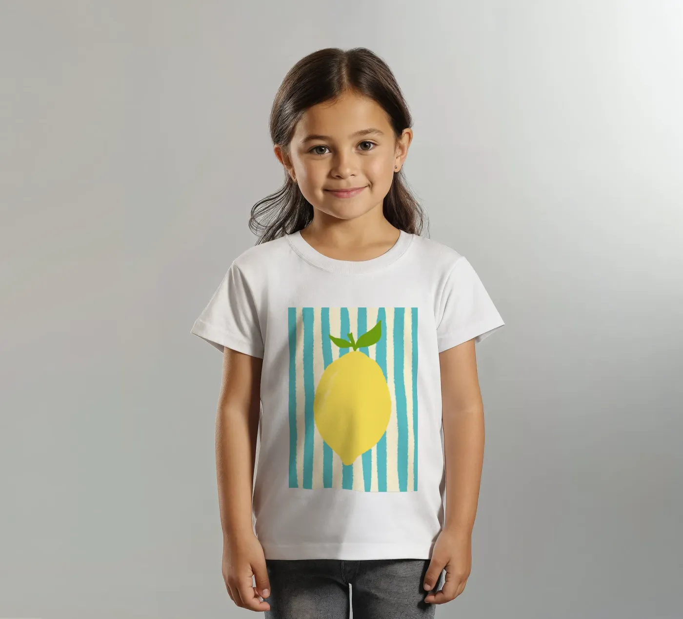 Zitrone Hellblau kinder t-shirt van Studio Dolci