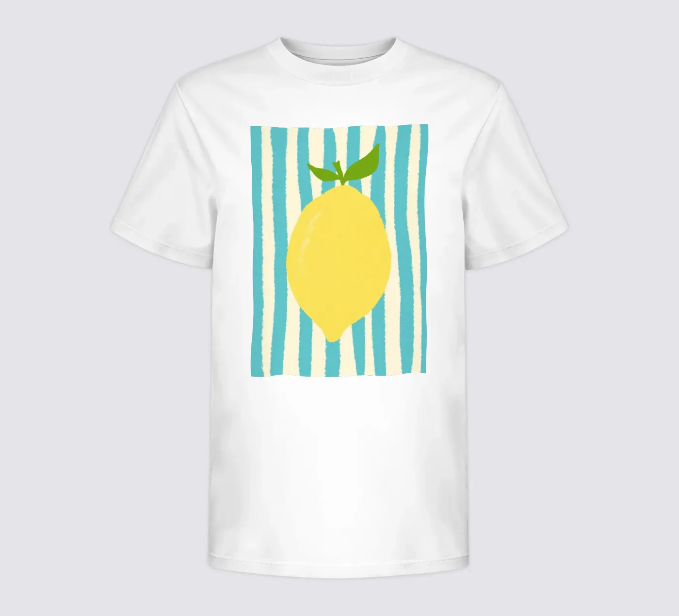 Zitrone Hellblau kinder t-shirt van Studio Dolci