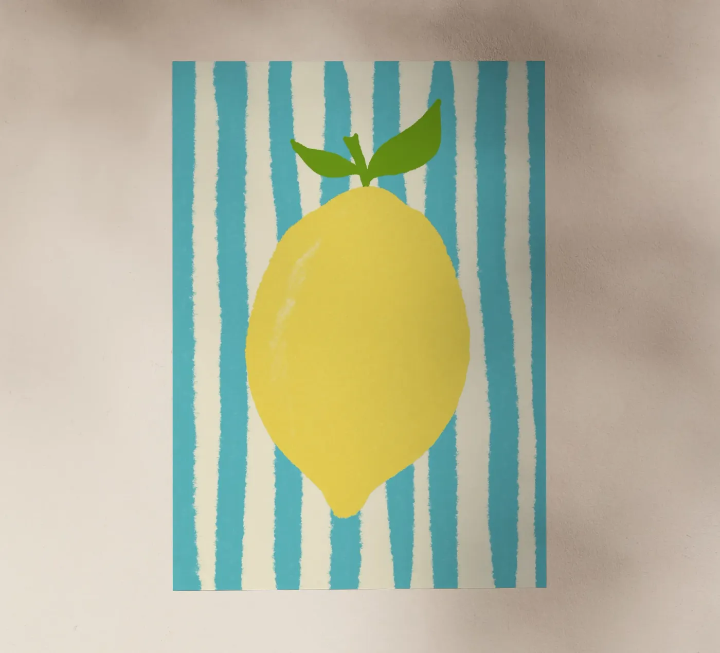 Zitrone Hellblau backlit film by Studio Dolci