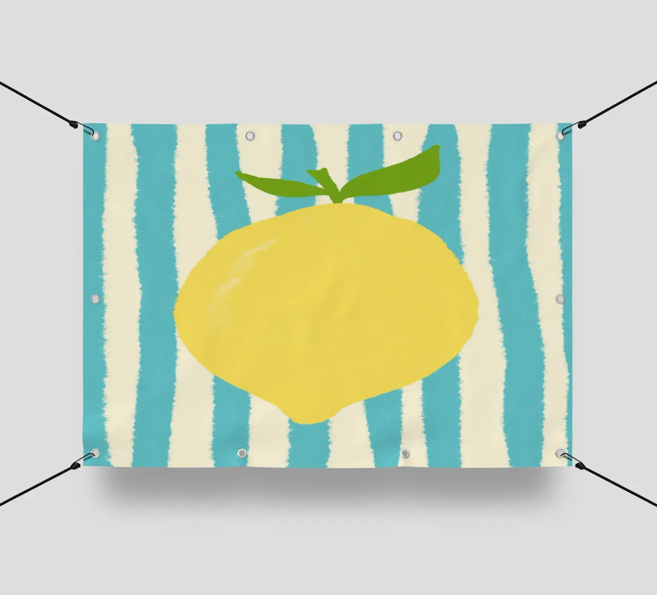 Zitrone Hellblau bâche pvc de Studio Dolci