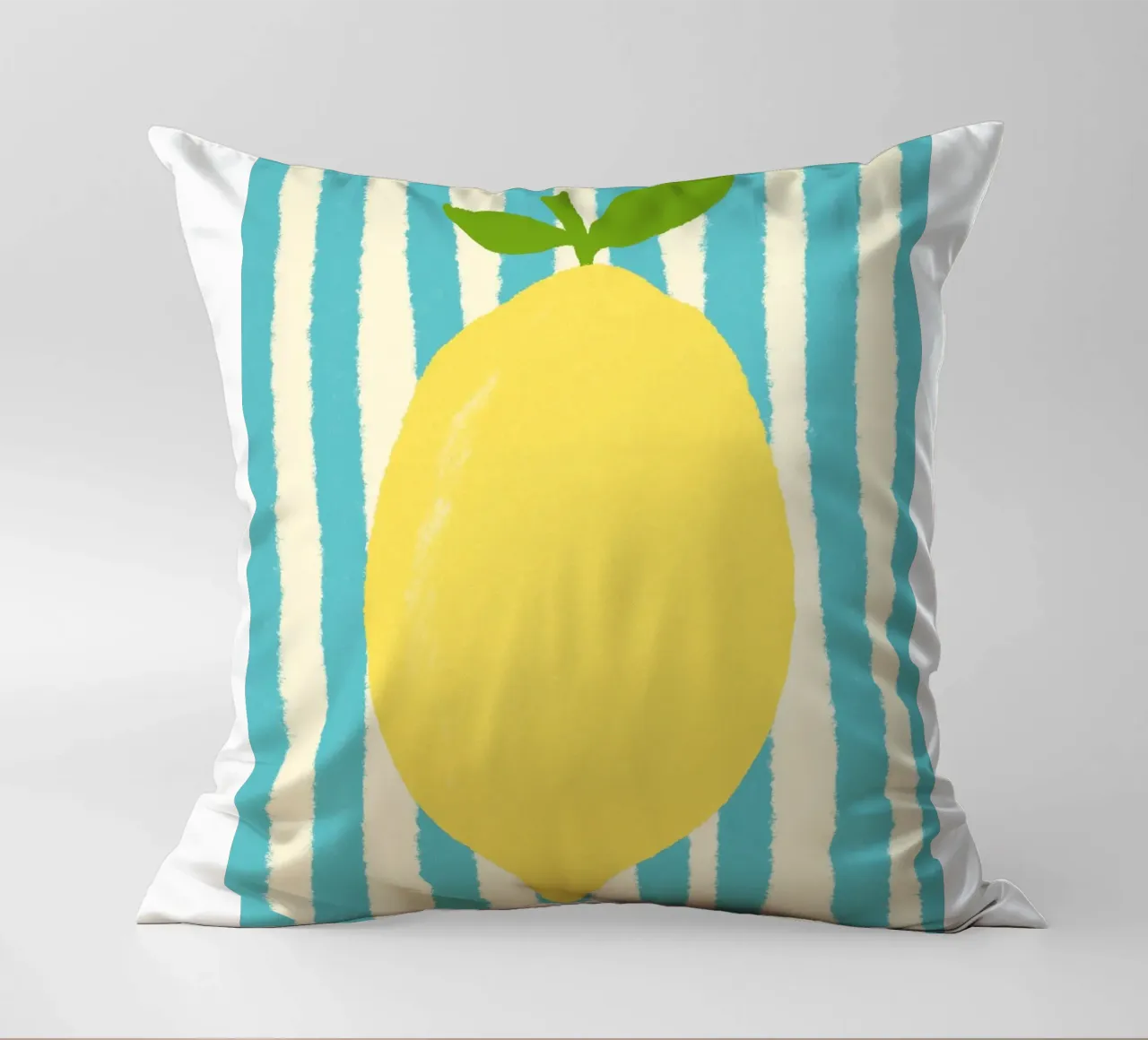 Zitrone Hellblau kussen van Studio Dolci