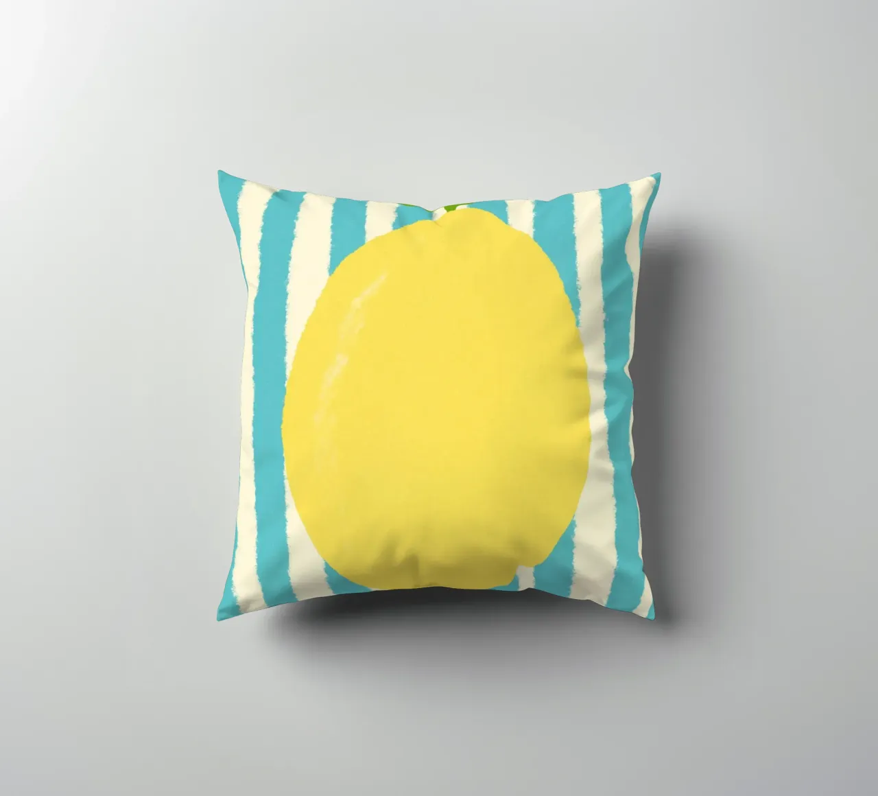 Zitrone Hellblau kussen van Studio Dolci
