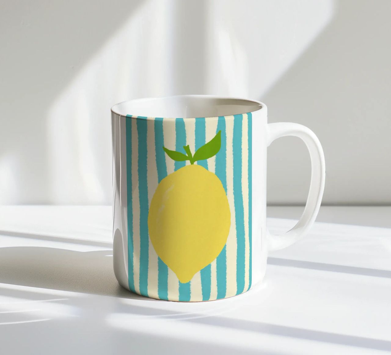 Zitrone Hellblau tazza in ceramica da Studio Dolci