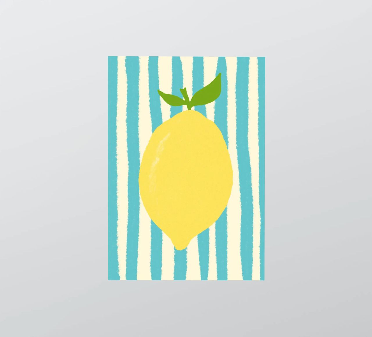 Zitrone Hellblau adesivo da Studio Dolci