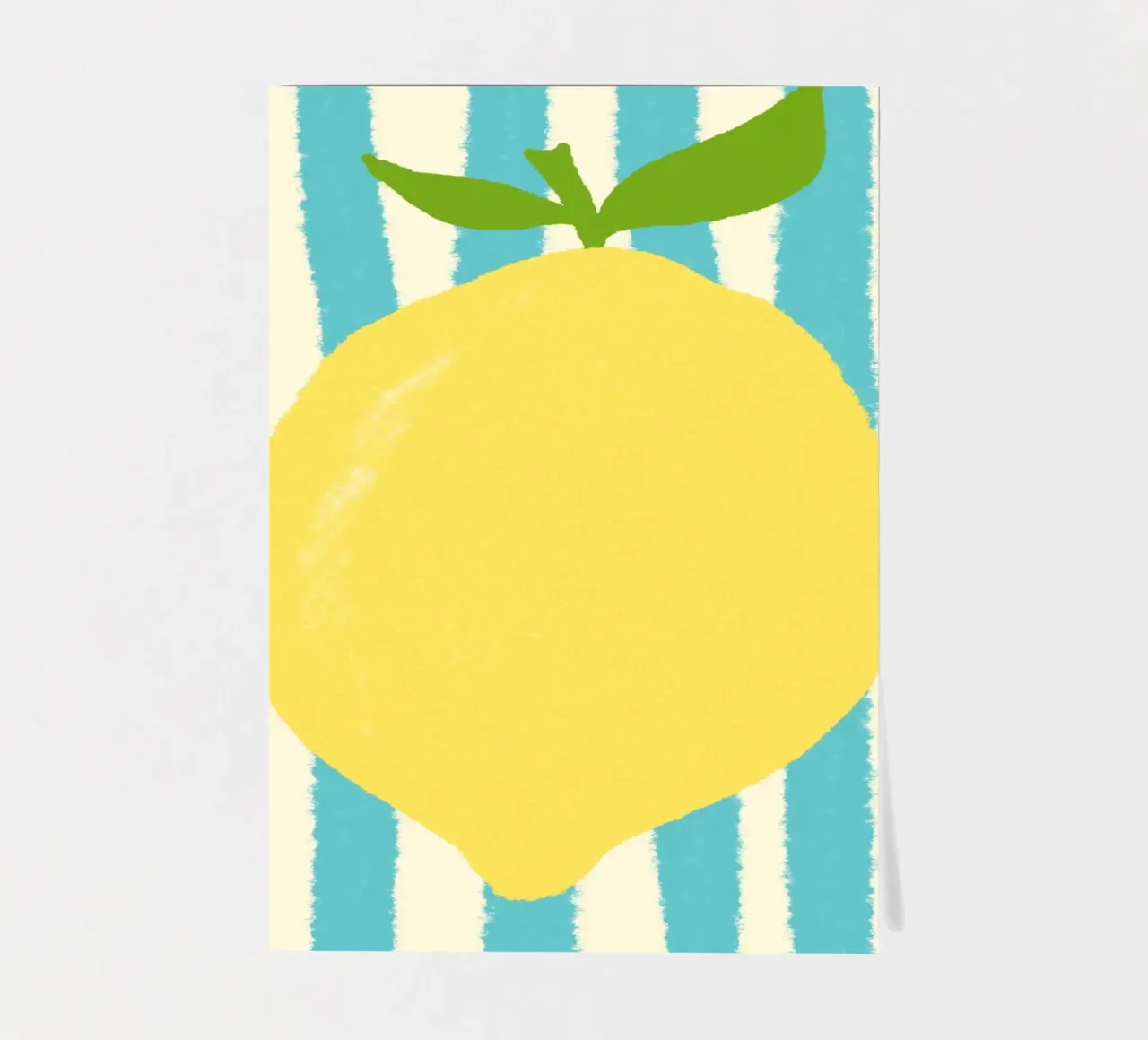 Zitrone Hellblau foglio adesivo da Studio Dolci