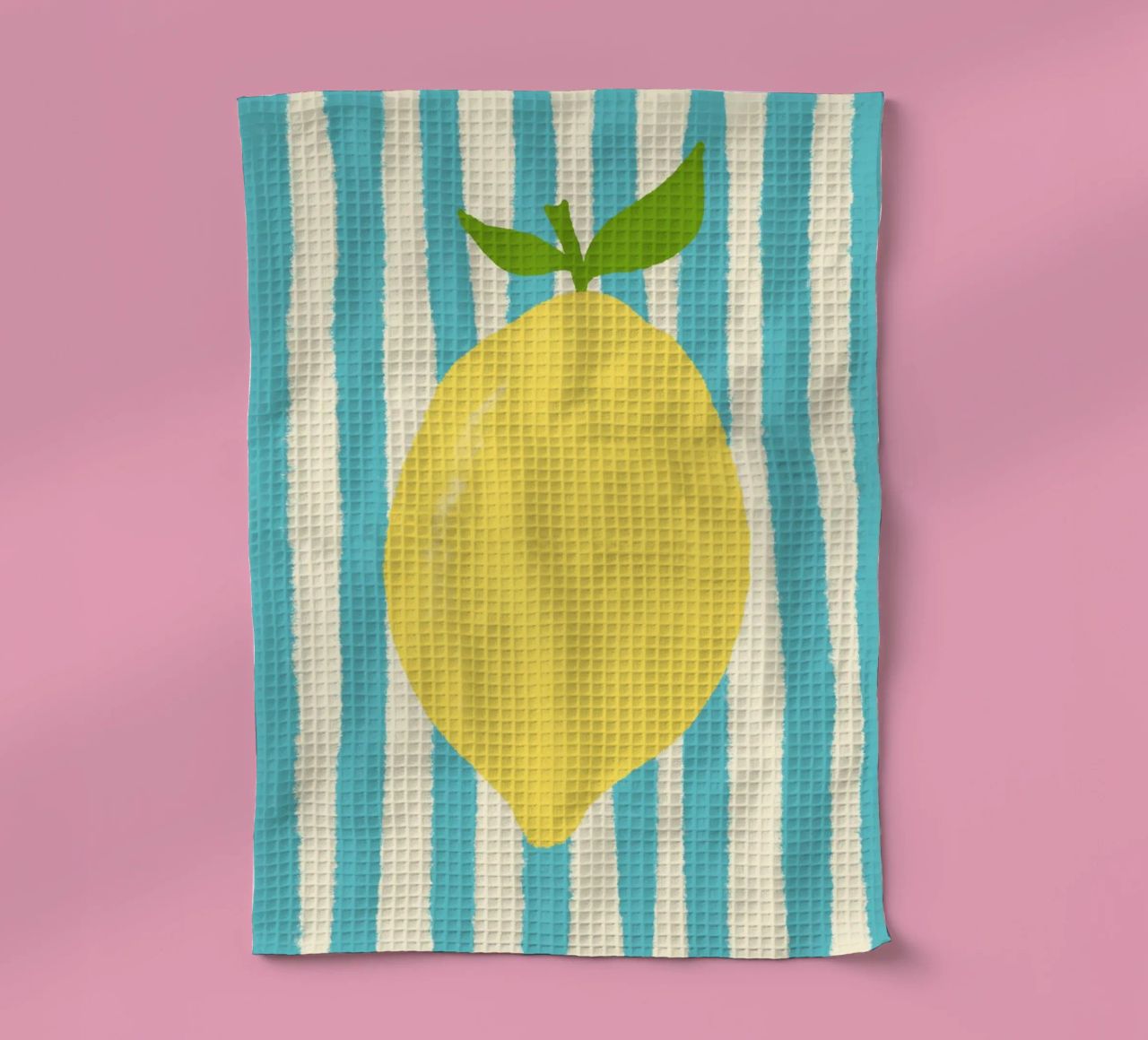 Zitrone Hellblau torchon de Studio Dolci
