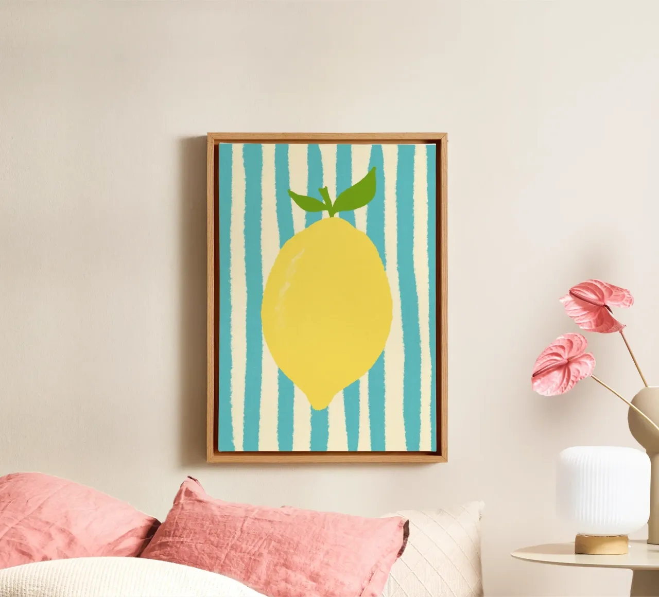 Zitrone Hellblau tela da Studio Dolci