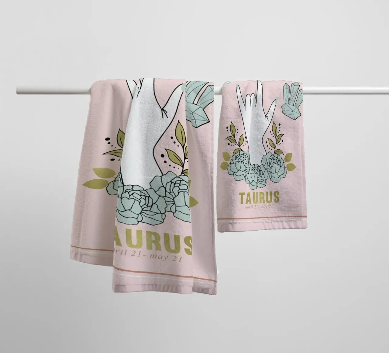Taurus asciugamano da bagno da cafelab