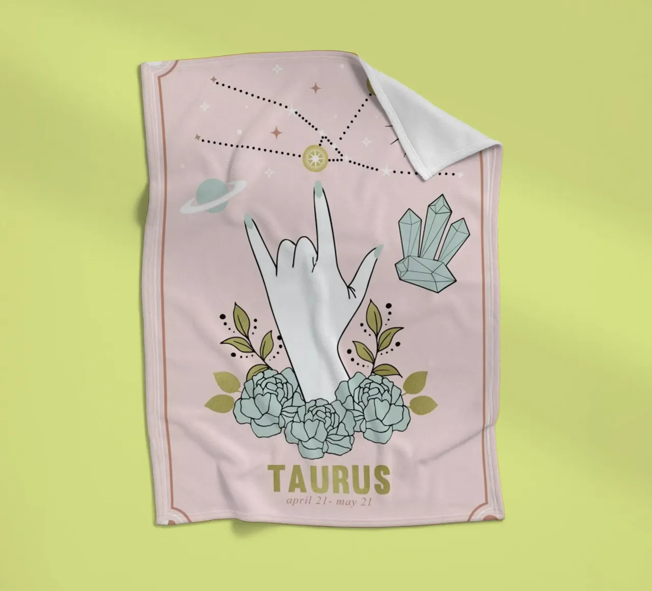 Taurus coperta in pile da cafelab