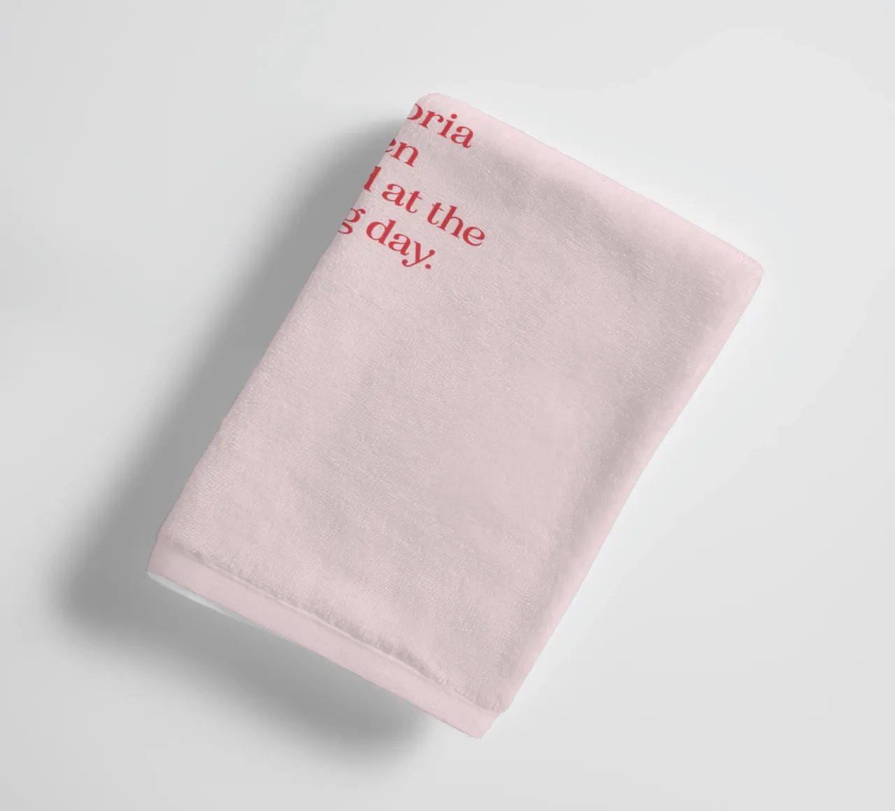 Bedgasm Dictionary Definition Humorous Typography Print Pink towel by THE MOTIVATED TYPE