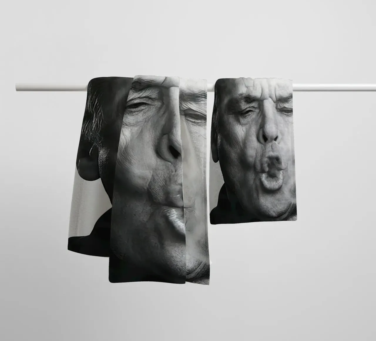 Anelli di fumo di sigaro asciugamano da bagno da Takeme