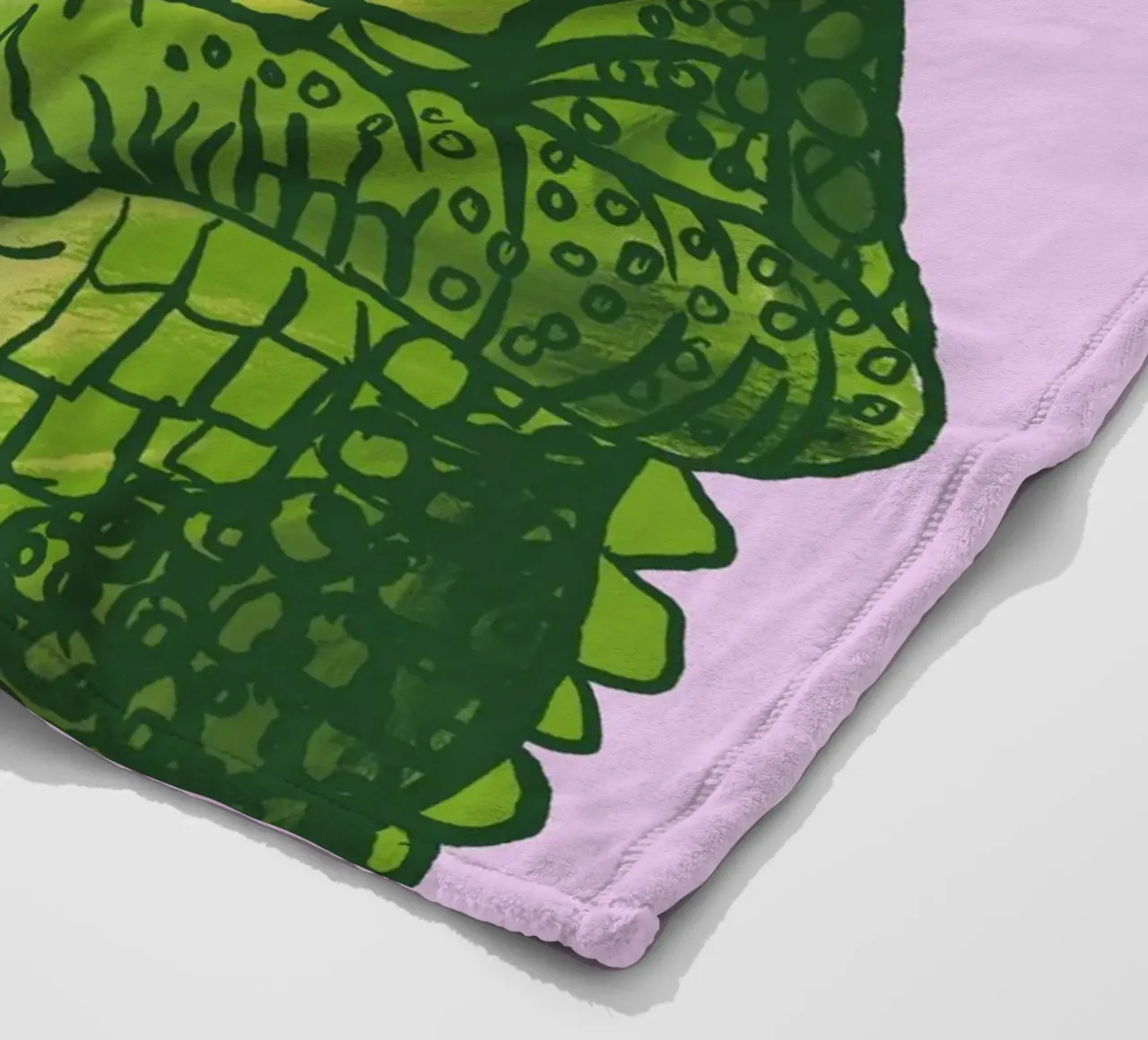 Matcha Krokodil coperta in pile da Studio Dolci