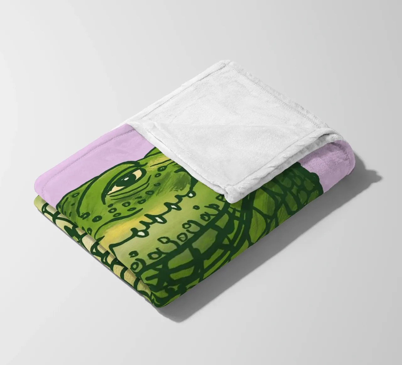 Matcha Krokodil coperta in pile da Studio Dolci