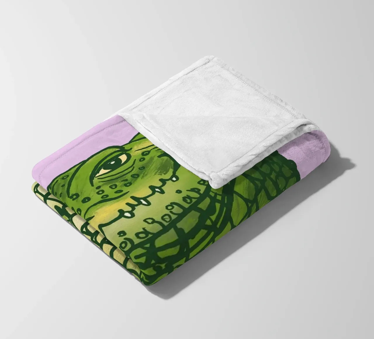 Matcha Krokodil coperta in pile da Studio Dolci