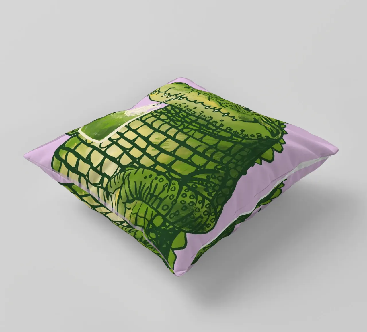 Matcha Krokodil cuscino da Studio Dolci