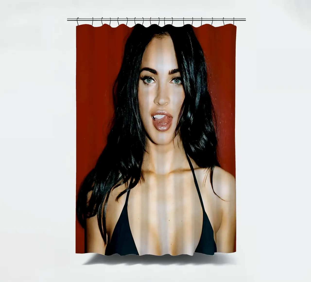 Bikini nero tenda da doccia da Takeme