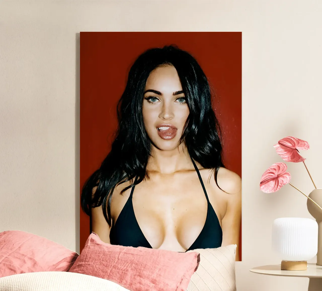 Bikini nero plexiglass da Takeme