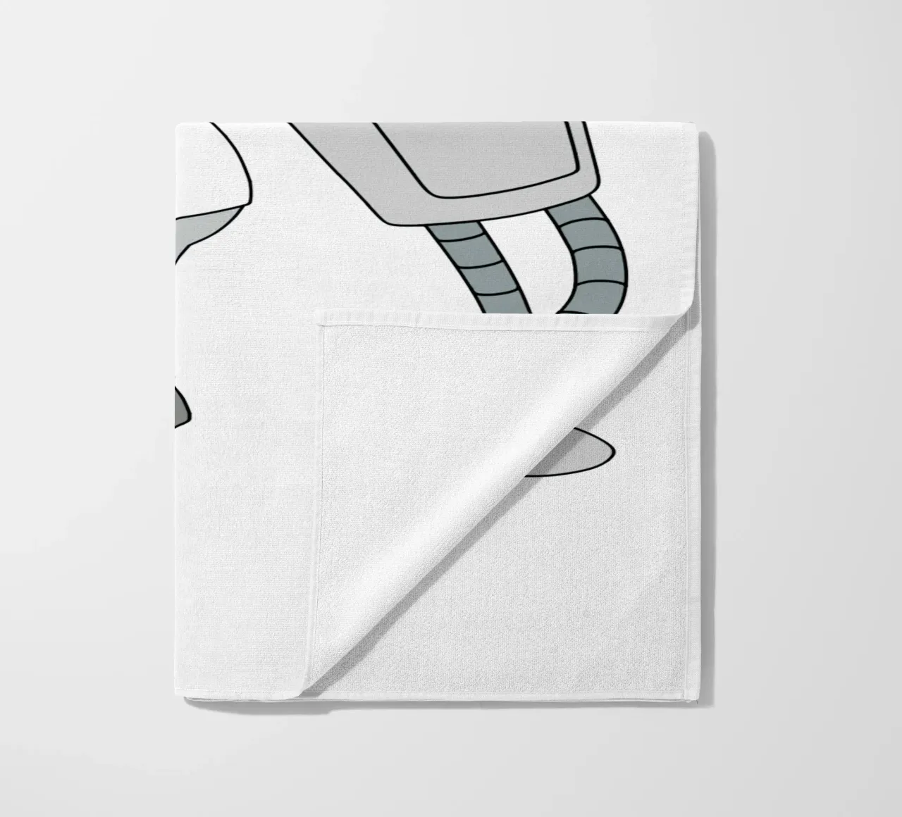 homer e bender che bevono telo mare da Danielshop