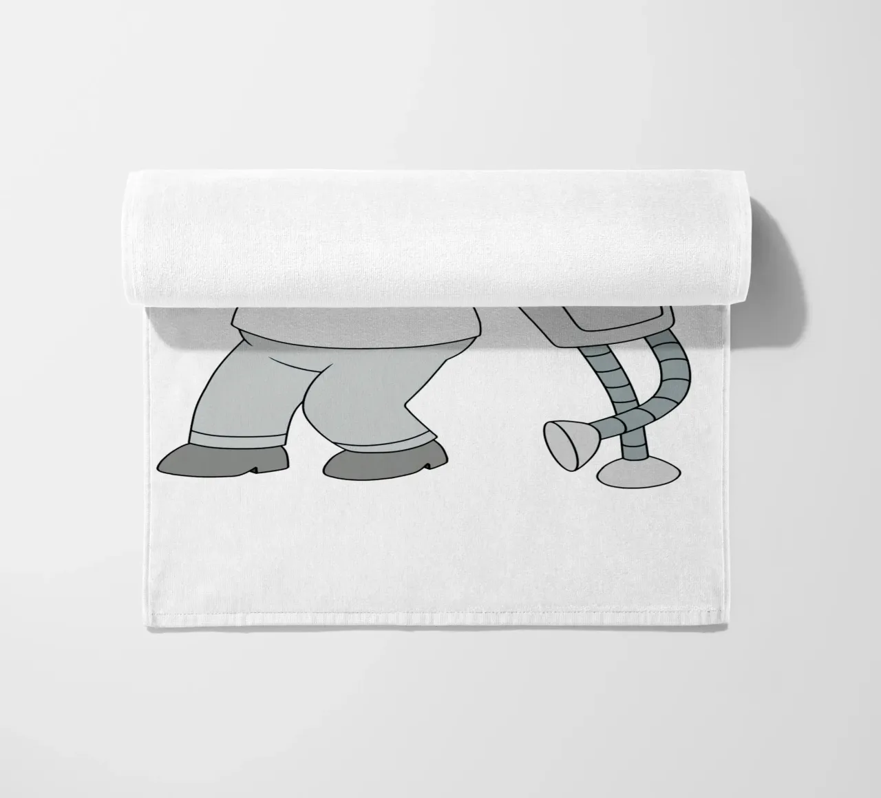 homer e bender che bevono telo mare da Danielshop