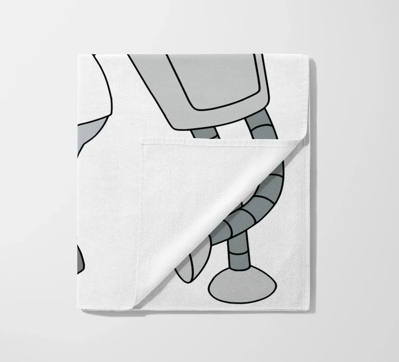 homer e bender che bevono telo mare da Danielshop