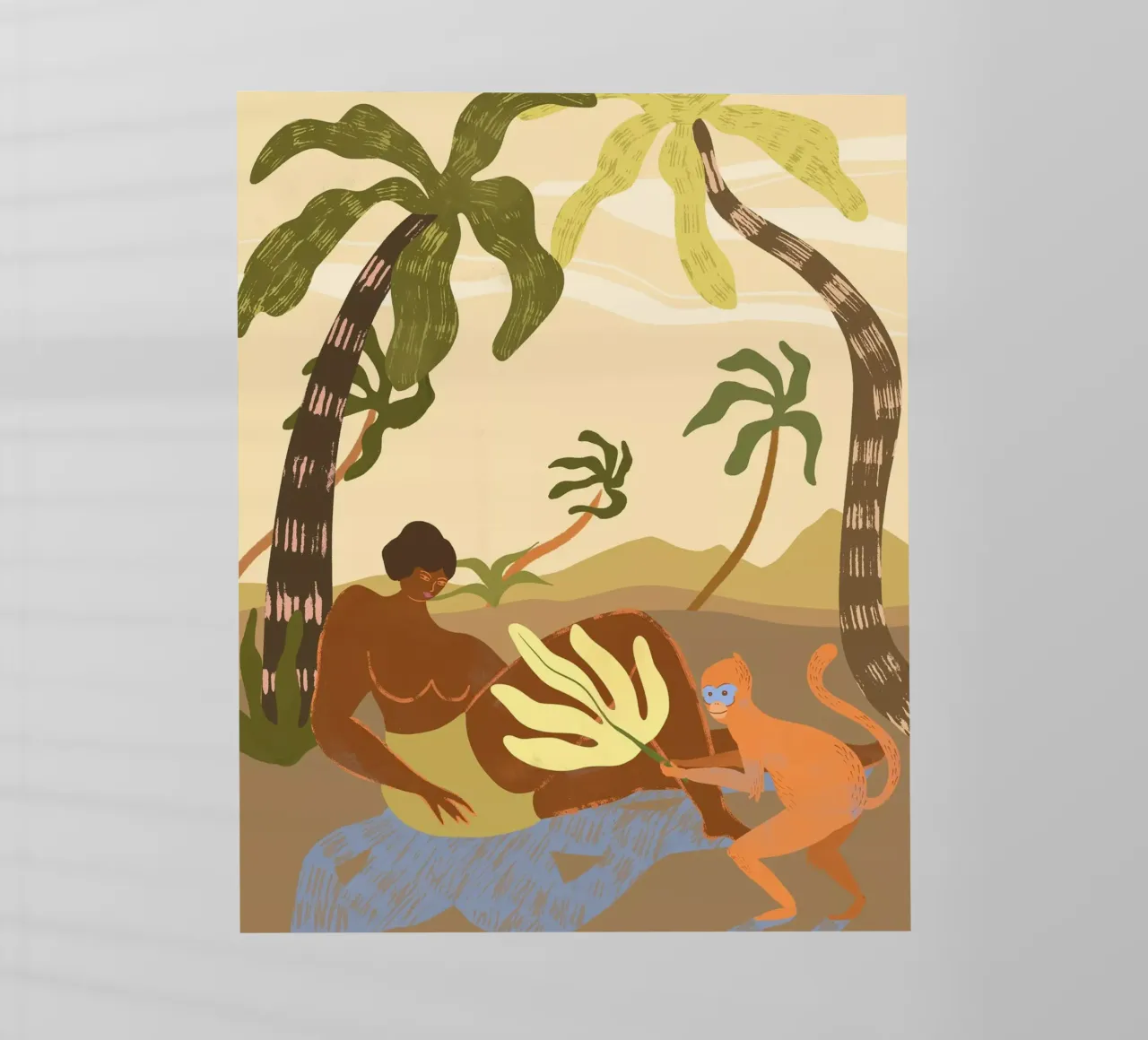 Monkey Around pellicola backlit da Arty Guava