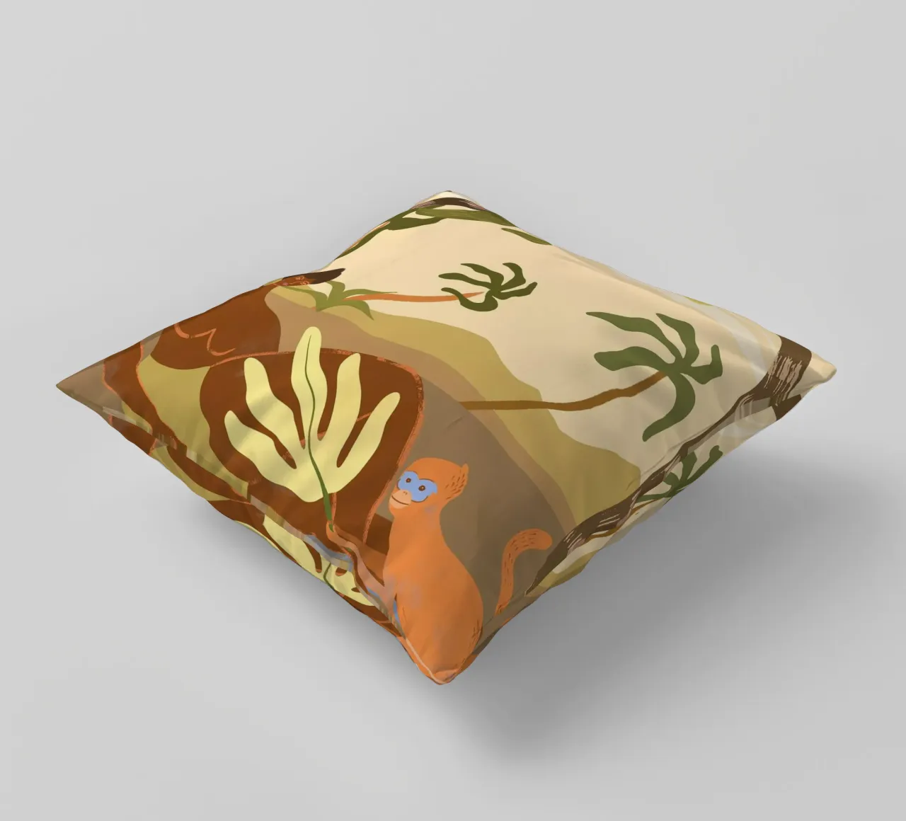 Monkey Around cuscino da Arty Guava