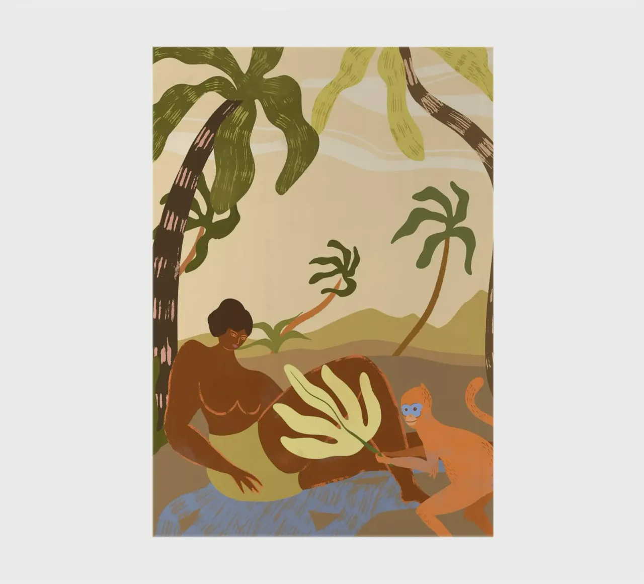 Monkey Around notebook by Arty Guava