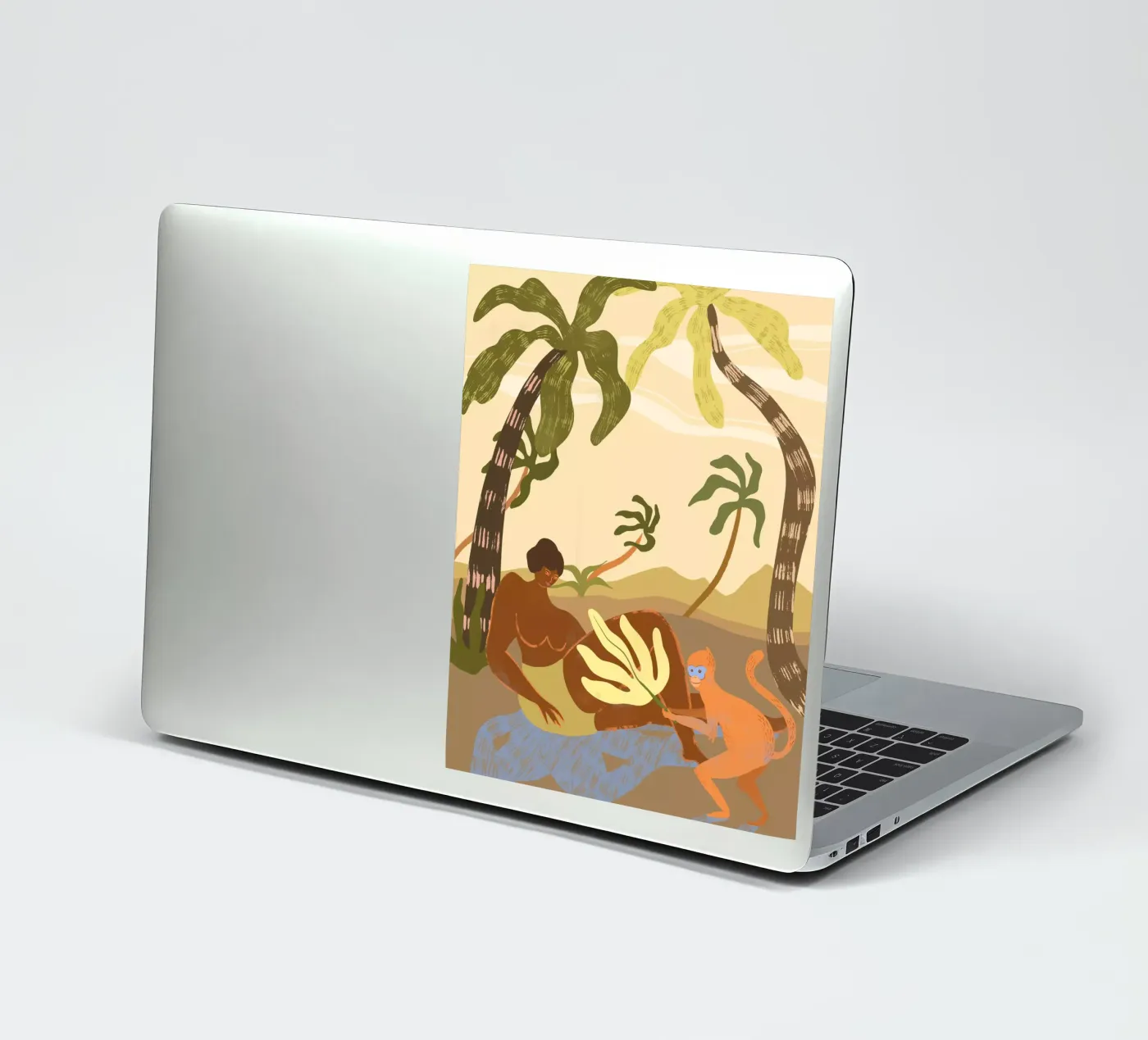 Monkey Around autocollant de Arty Guava