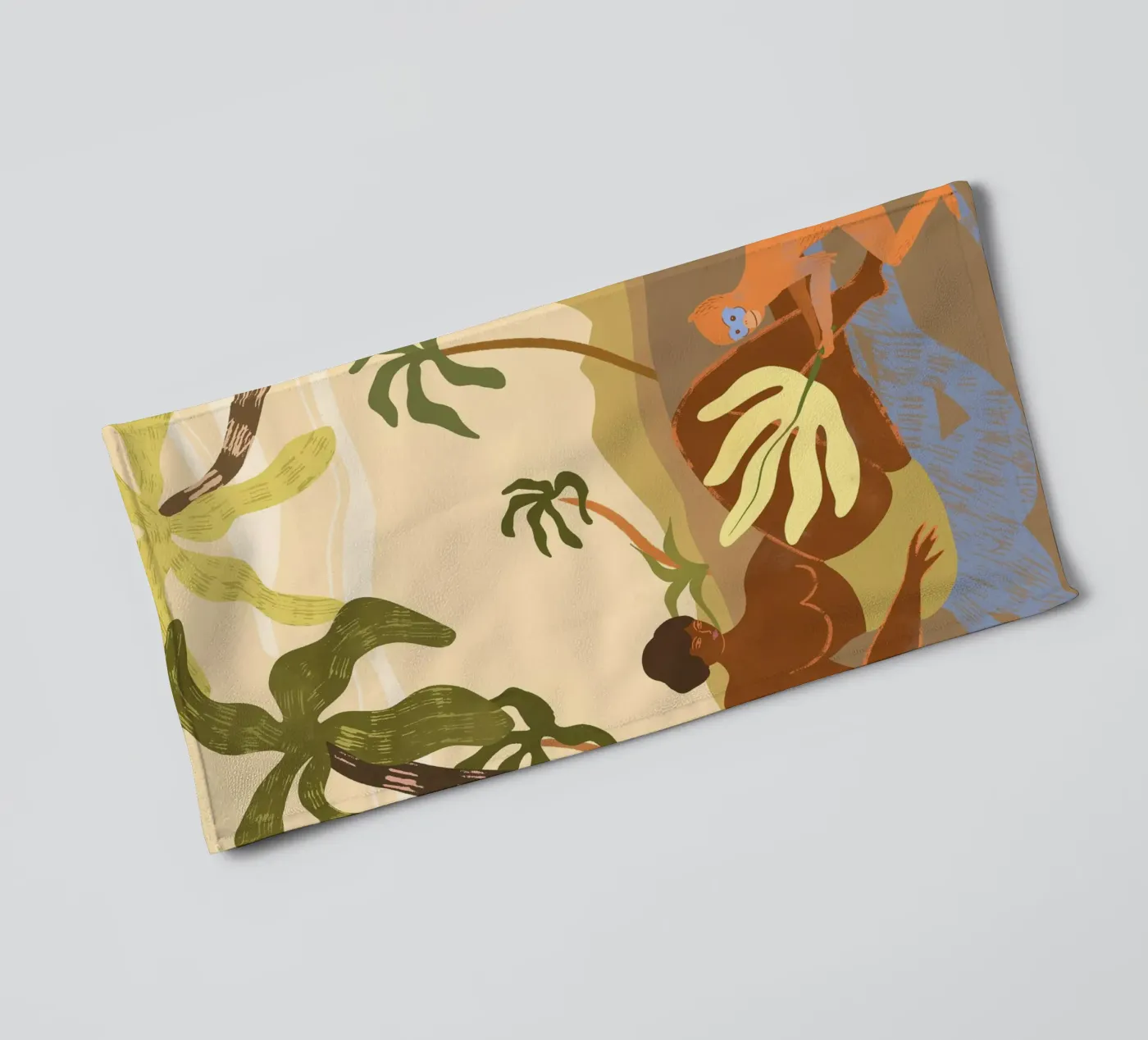 Monkey Around towel by Arty Guava