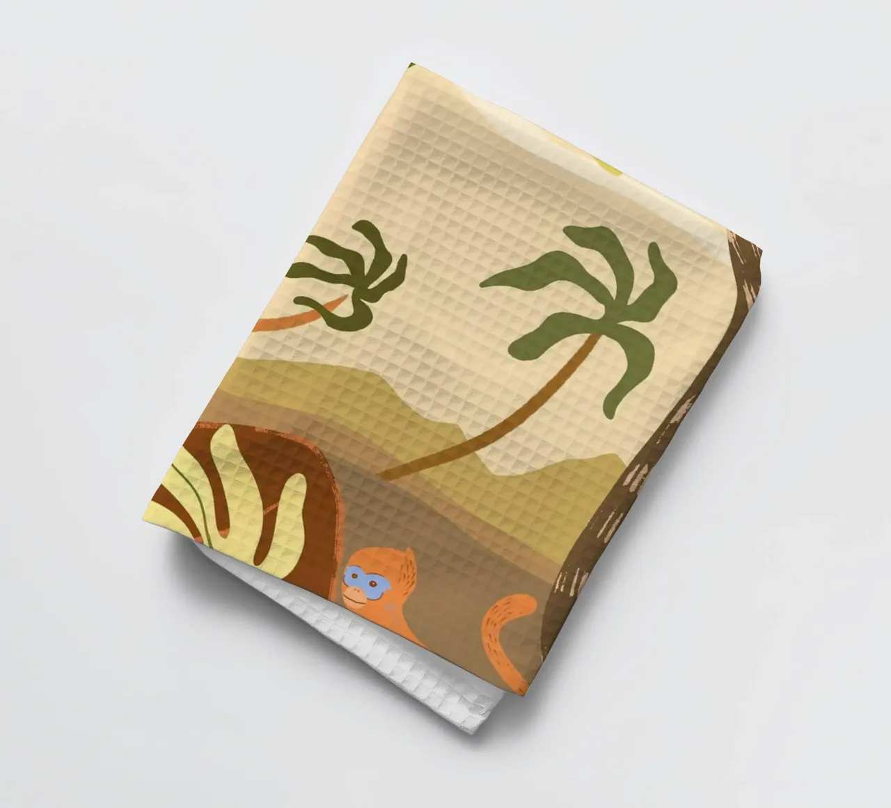 Monkey Around canovaccio da cucina da Arty Guava