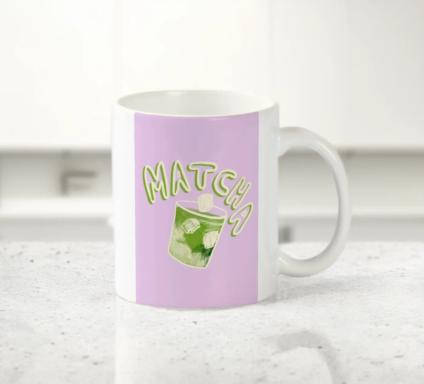 Matcha ceramic mug by Studio Dolci