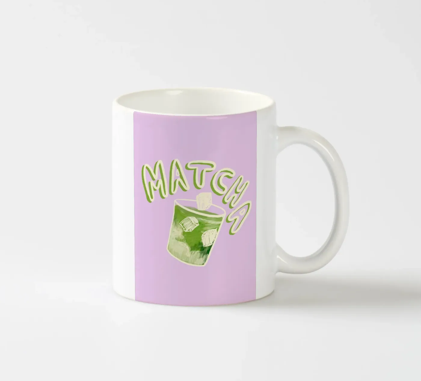 Matcha ceramic mug by Studio Dolci